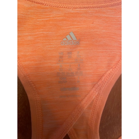 Adidas Halter Back Top. Size: XS. Colour: Pink - Picture 4 of 6